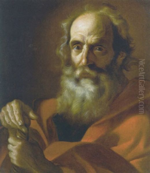 Aposteln Paulus Oil Painting by Giovanni Francesco Barbieri