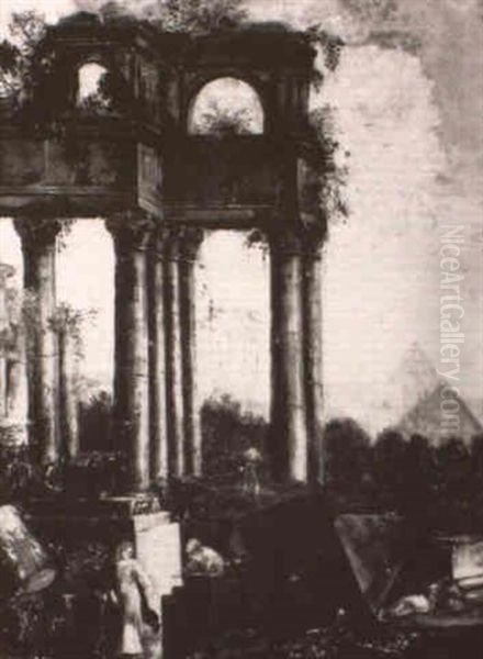 Cumean Sybil Oil Painting by Giovanni Francesco Barbieri