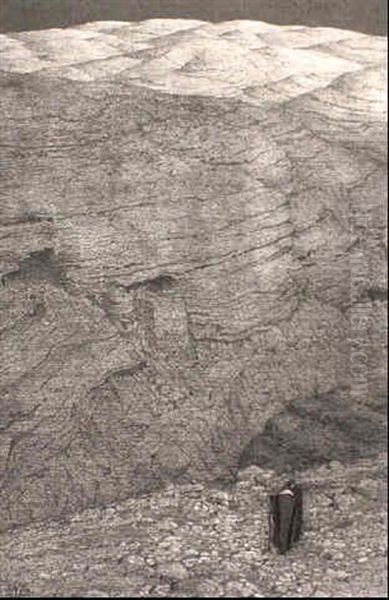 Road To Jericho, Palestine Oil Painting by Jules Guerin