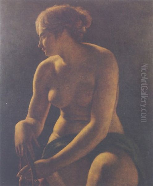 Sapho Oil Painting by Pierre-Narcisse Guerin