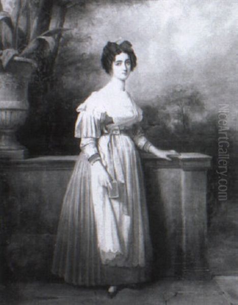 Elegante Au Livre Oil Painting by Charlemagne-Oscar Guet