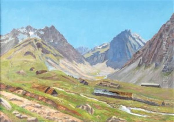 Villard D'arene Oil Painting by Laurent Guetal