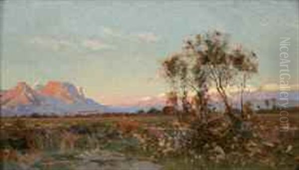 La Chaine De Belledonne Oil Painting by Laurent Guetal