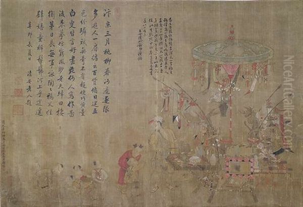 Ohne Titel Oil Painting by  Guo Dai