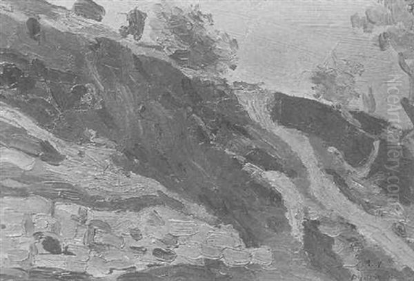 Jerusalem Oil Painting by Meir Gur-Arie