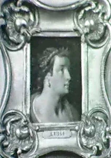 Portrait D'homme  Portrait De Femme A        L'antique Oil Painting by Cornelis Cornelisz Van Haarlem