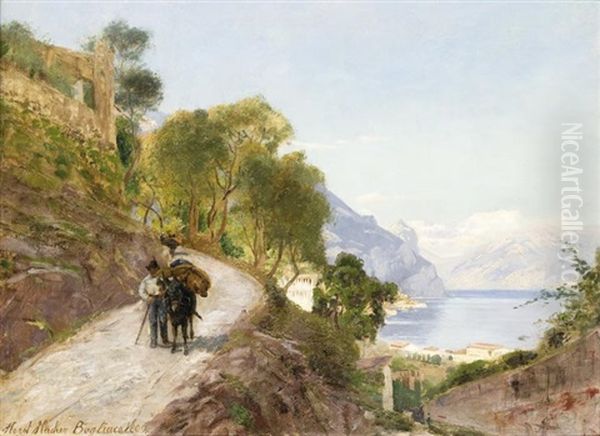 Bogliaco -i Taj Alakokkal Oil Painting by Horst Hacker