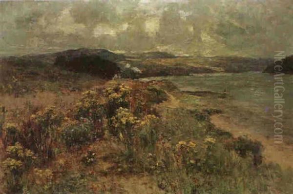 On The Beach Oil Painting by Joshua Anderson Hague