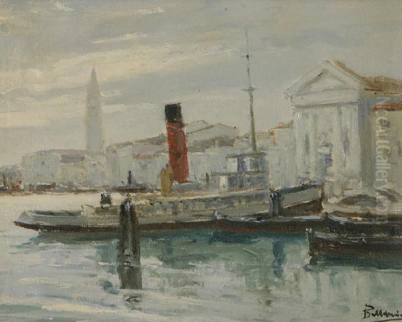 Petroliera Oil Painting by Guglielmo Baldassini