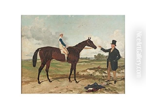 Jinete A Caballo Oil Painting by Harry Hall