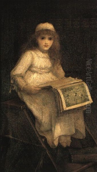 In Fairy Land Oil Painting by Charles Edward Halle