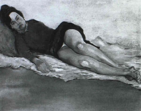 Pretty Lady Oil Painting by Jacobus Gerardus Hamel