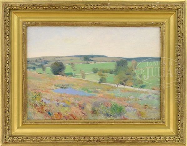 New England Hills Oil Painting by Edward Wilbur Dean Hamilton