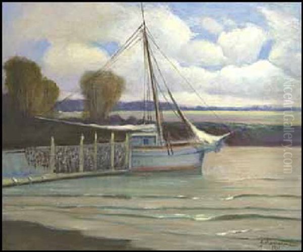 Allens Creek, Sackville Oil Painting by John A. Hammond