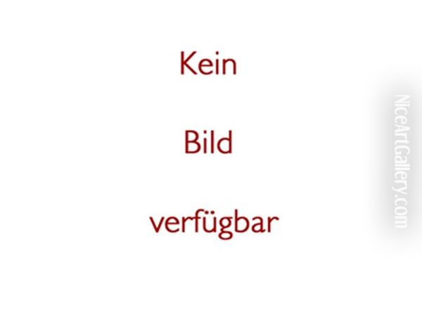 Partie Aus Dem Salzkammergut (?) Oil Painting by Guido Hampe