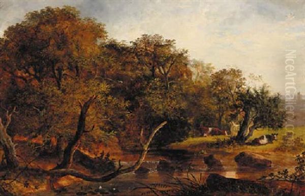 Sunrise Oil Painting by Charles Hancock