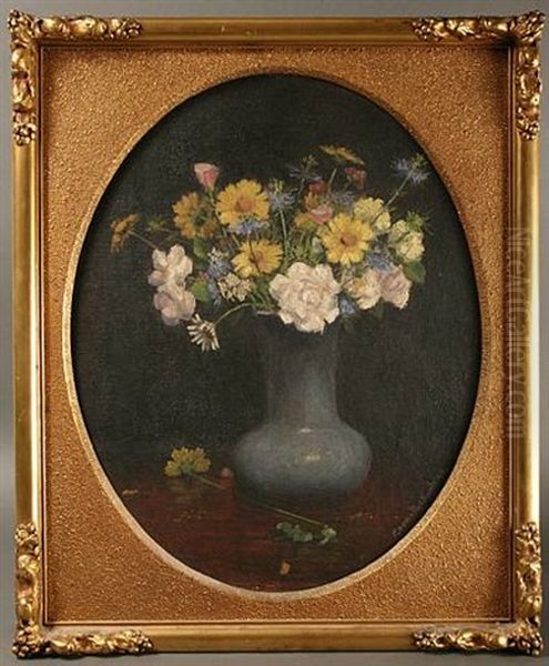 Still Life, Untitled Oil Painting by Cornelius H. Hankins