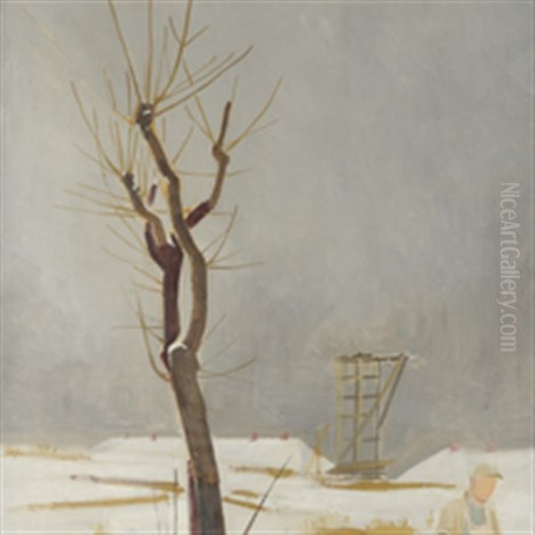 Stille Protest Oil Painting by Carl Von Hanno