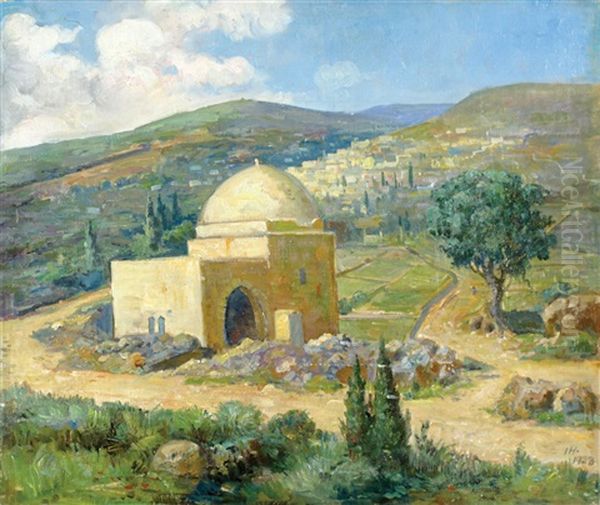 Galilee Landscape Oil Painting by Immanuel Hansen