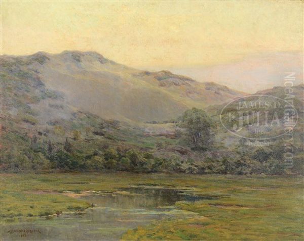 Dunes Near Crane Beach, Ipswich, Massachusetts Oil Painting by Melbourne Havelock Hardwick