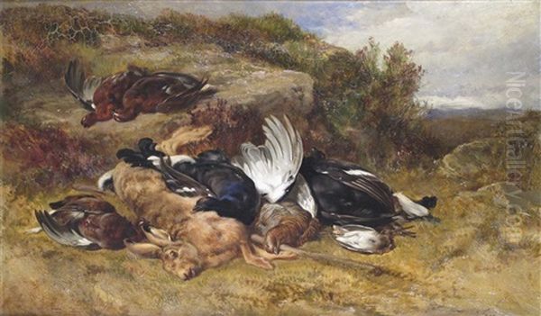 The Day's Bag Oil Painting by James Hardy Jr.