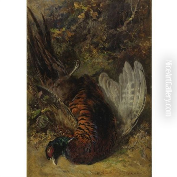 A Painting Of Game Oil Painting by James Hardy Jr.