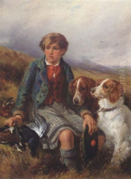 The End Of The Day Oil Painting by James Hardy Jr.