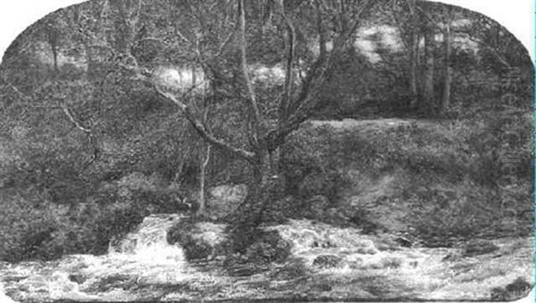 Homer Water, Somerset Oil Painting by Edward Steel Harper Jr.