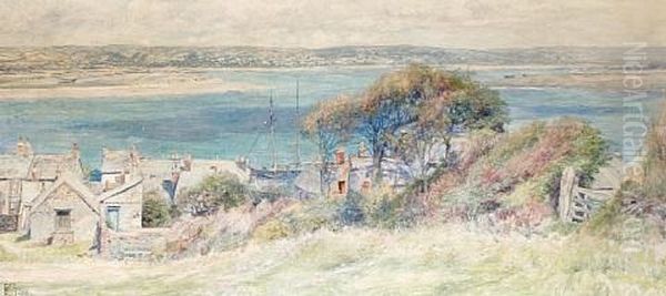 View Of The Tor Oil Painting by Edward Steel Harper