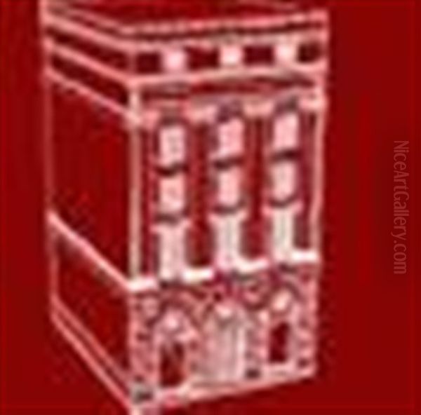 Menton Oil Painting by Robert Harrington