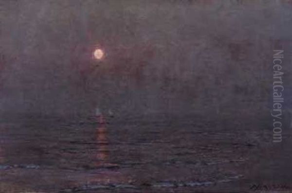 Twilight Oil Painting by Alexander Thomas Harrison