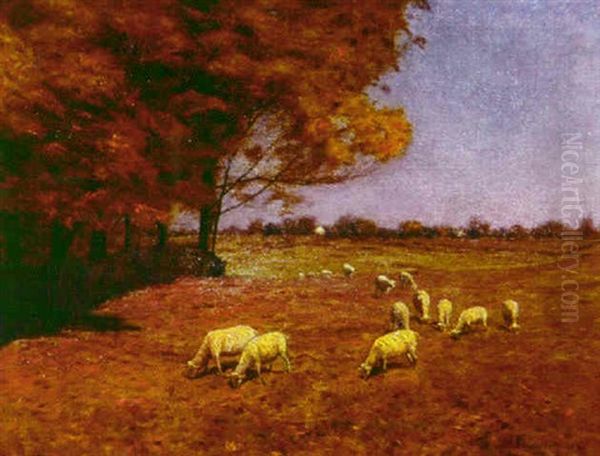 The Artist's Farm, Woodstock Oil Painting by Lovell Birge Harrison