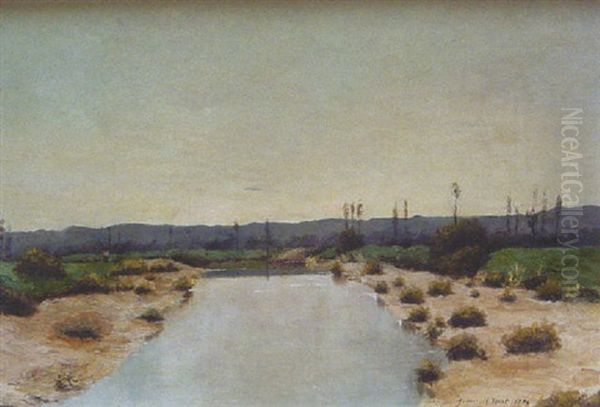 Paysage Oil Painting by James McDougal Hart