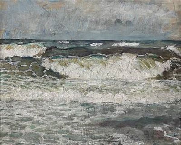 Bolger Oil Painting by Oluf Hartmann