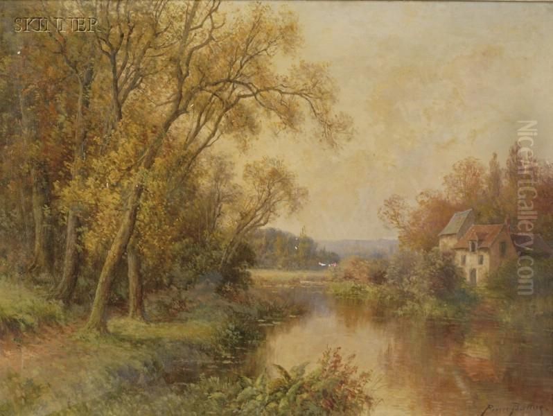 Hors Concours- Automne Oil Painting by Pierre Ernest Ballue
