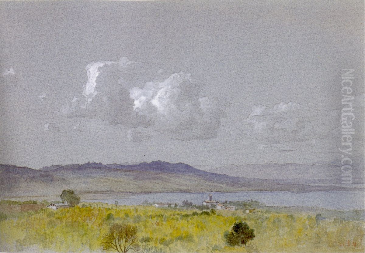 Lake Lucerne Oil Painting by William Stanley Haseltine