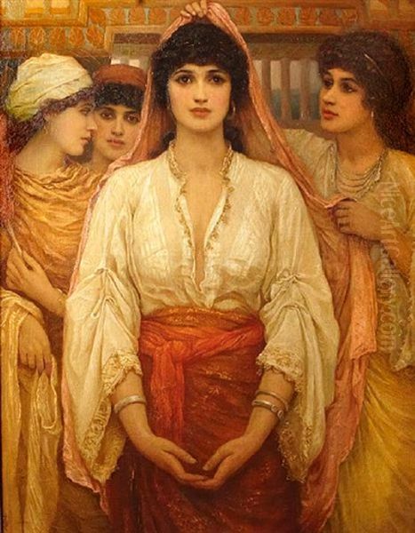 Esther Oil Painting by Kate Gardiner Hastings