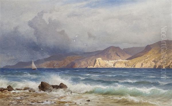 Pred Bouri Oil Painting by Michael Haubtmann