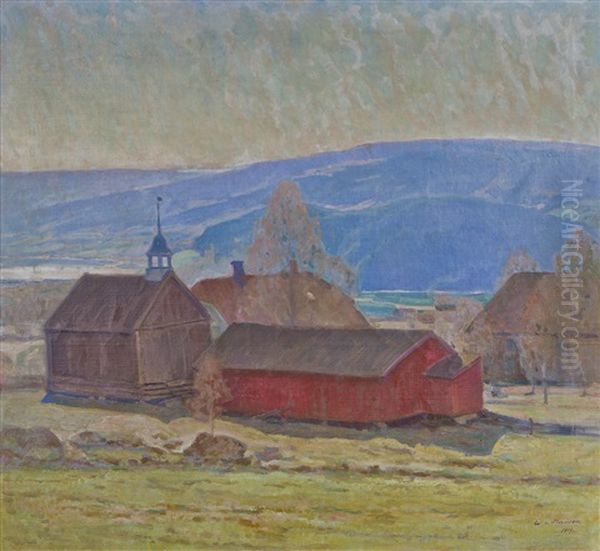 Landscape Oil Painting by Werner Von Hausen