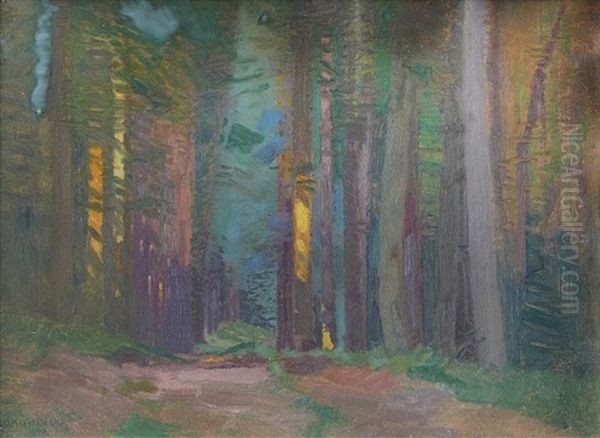 Lesni Partie Oil Painting by Roman Havelka