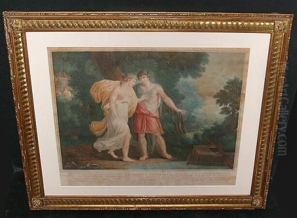 [garden Views] Oil Painting by Georg Balthasar