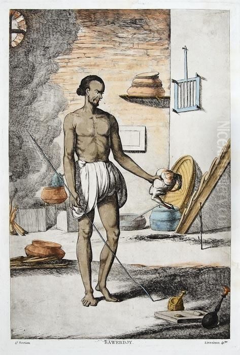 Les Hindous Ou Description De Leurs Moeurs Oil Painting by Solvyns, Franz Balthazar