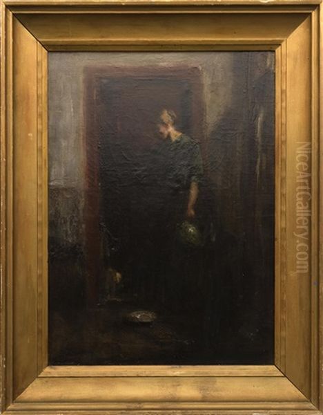 The White Cat Oil Painting by Charles Hawthorne