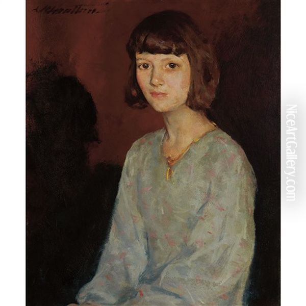 Portrait Of Doti Oil Painting by Charles Hawthorne