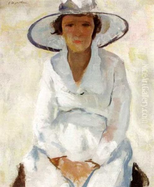 Lady In The Sun Oil Painting by Charles Hawthorne