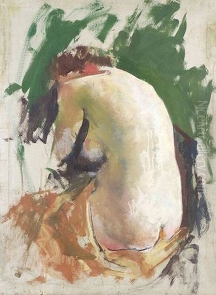 A Nude Oil Painting by Charles Hawthorne