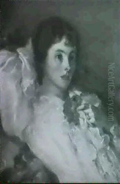 Thoughtful Oil Painting by Peter Alexander Hay