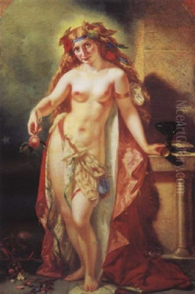 Vanitas Oil Painting by William M. Hay