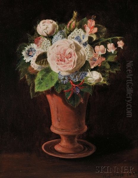 The Little Bouquet Oil Painting by William Jacob Hays