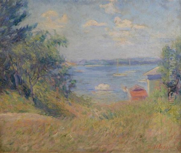 View Of The Cove Oil Painting by Mary Brewster Hazelton